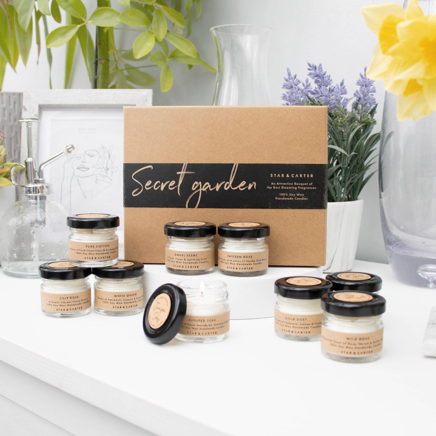 Secret Garden Candle Gift Set