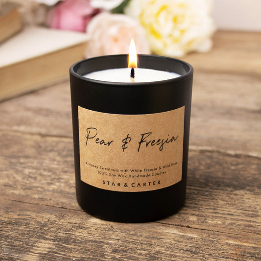 Personalised Refillable Soy Wax Candle - 20cl