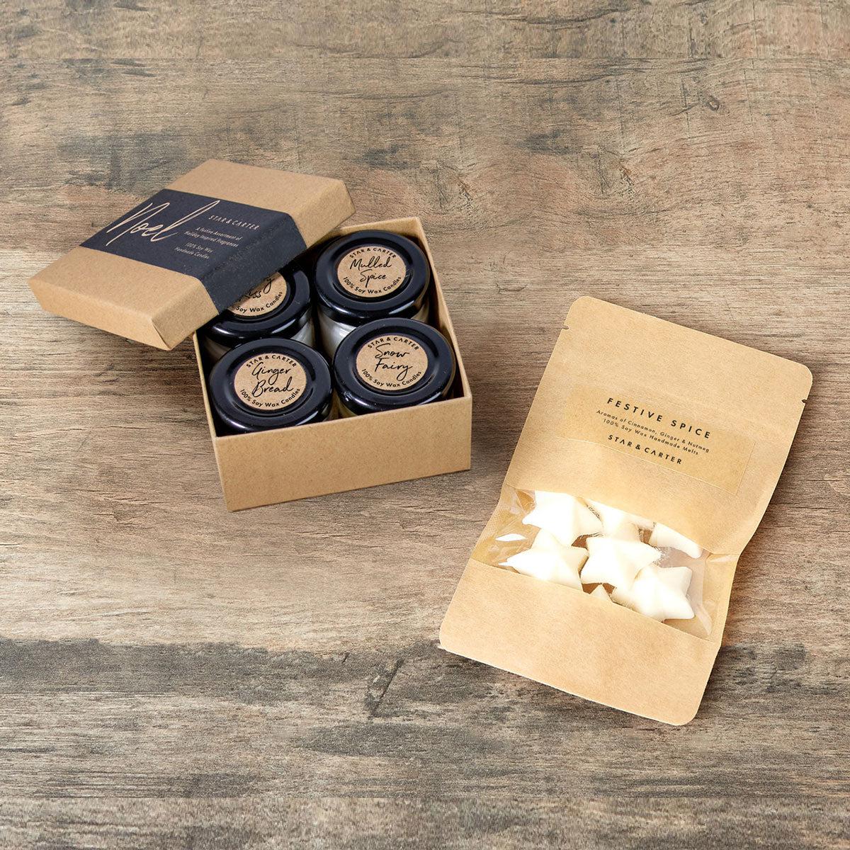 Small Christmas Candle Gift Set, image 2