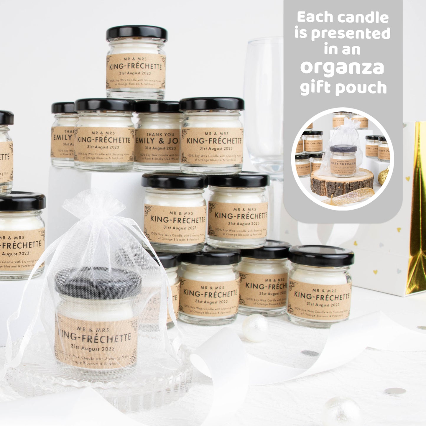 Personalised Wedding Favours by Star & Carter