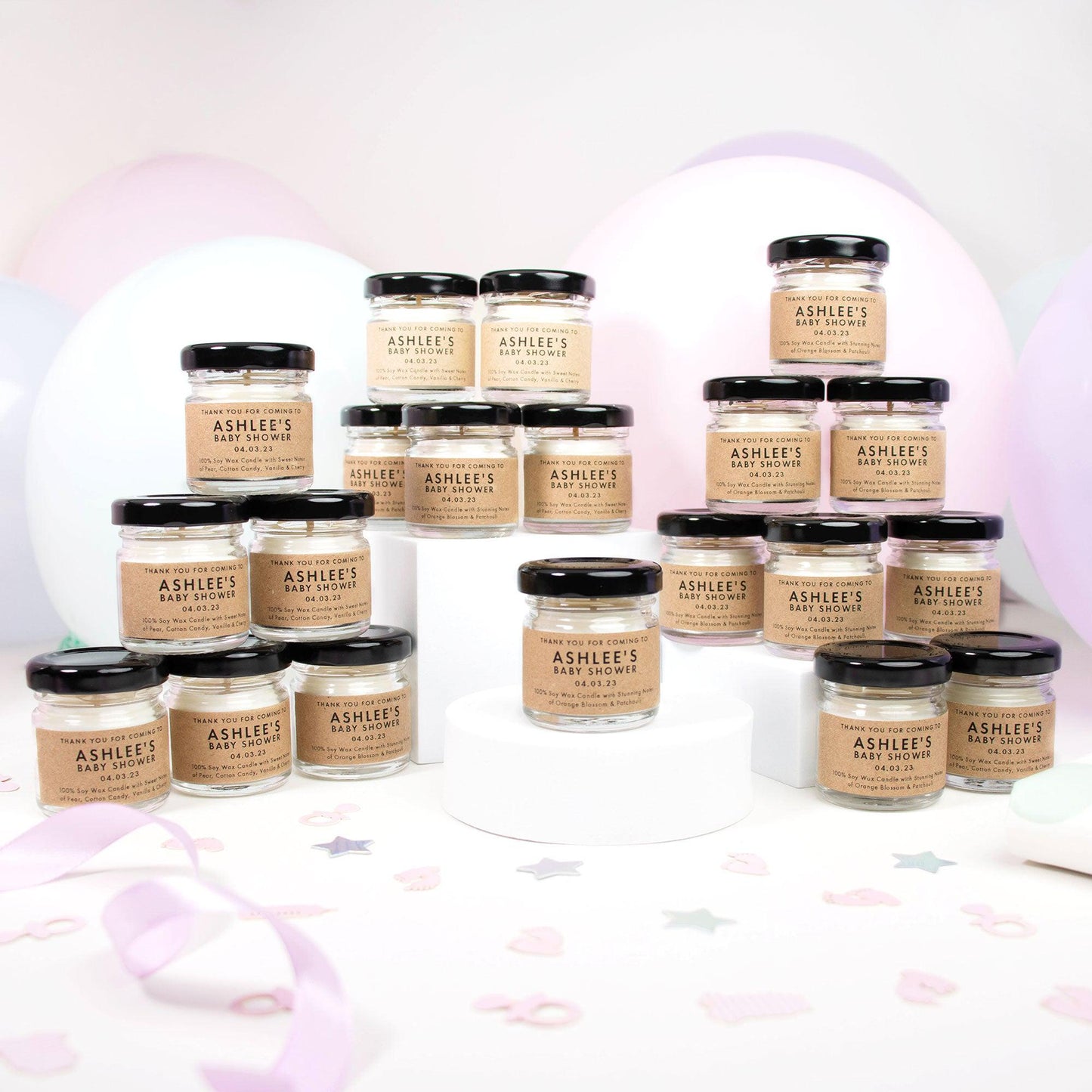 group of party favours