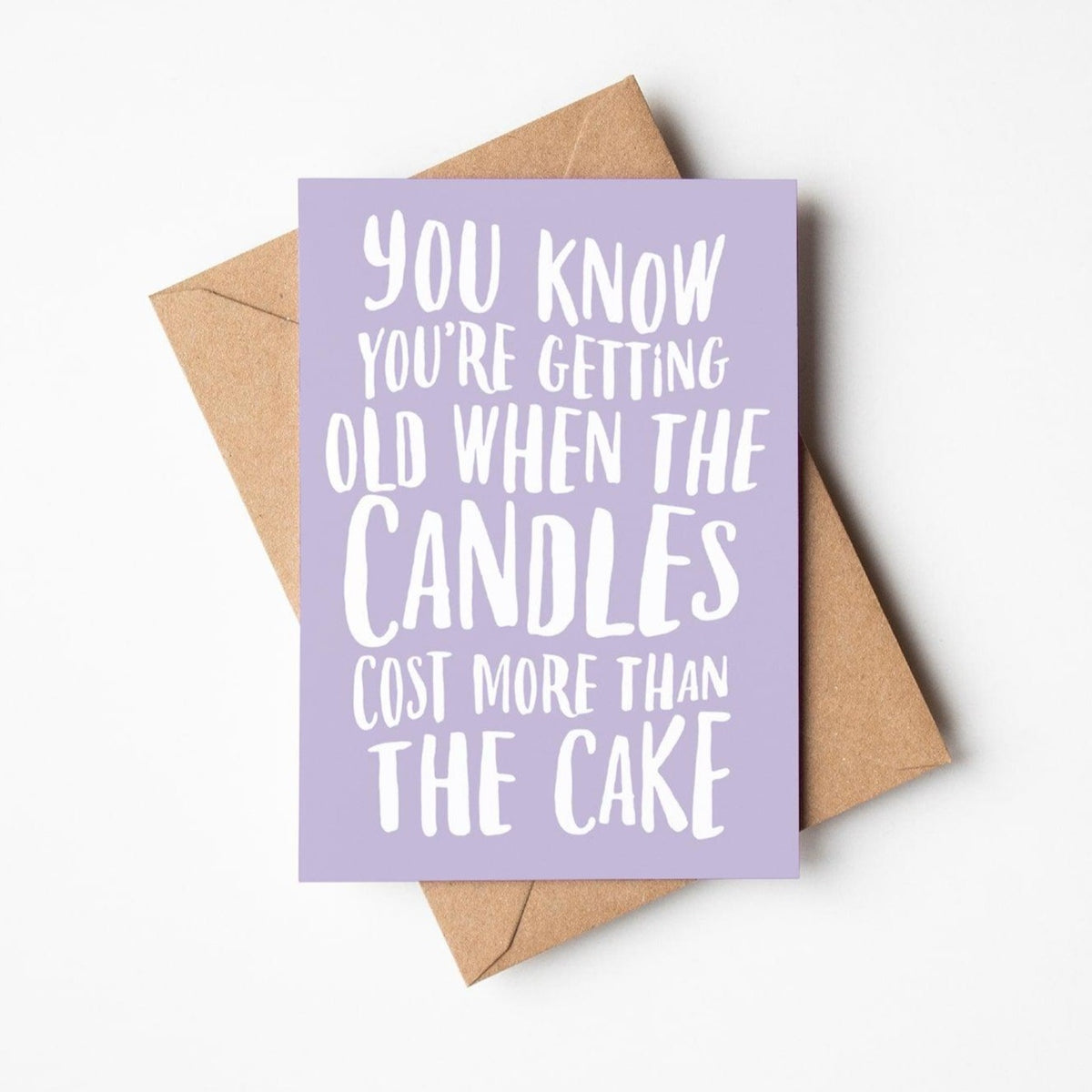 Typographic happy birthday card, image 6