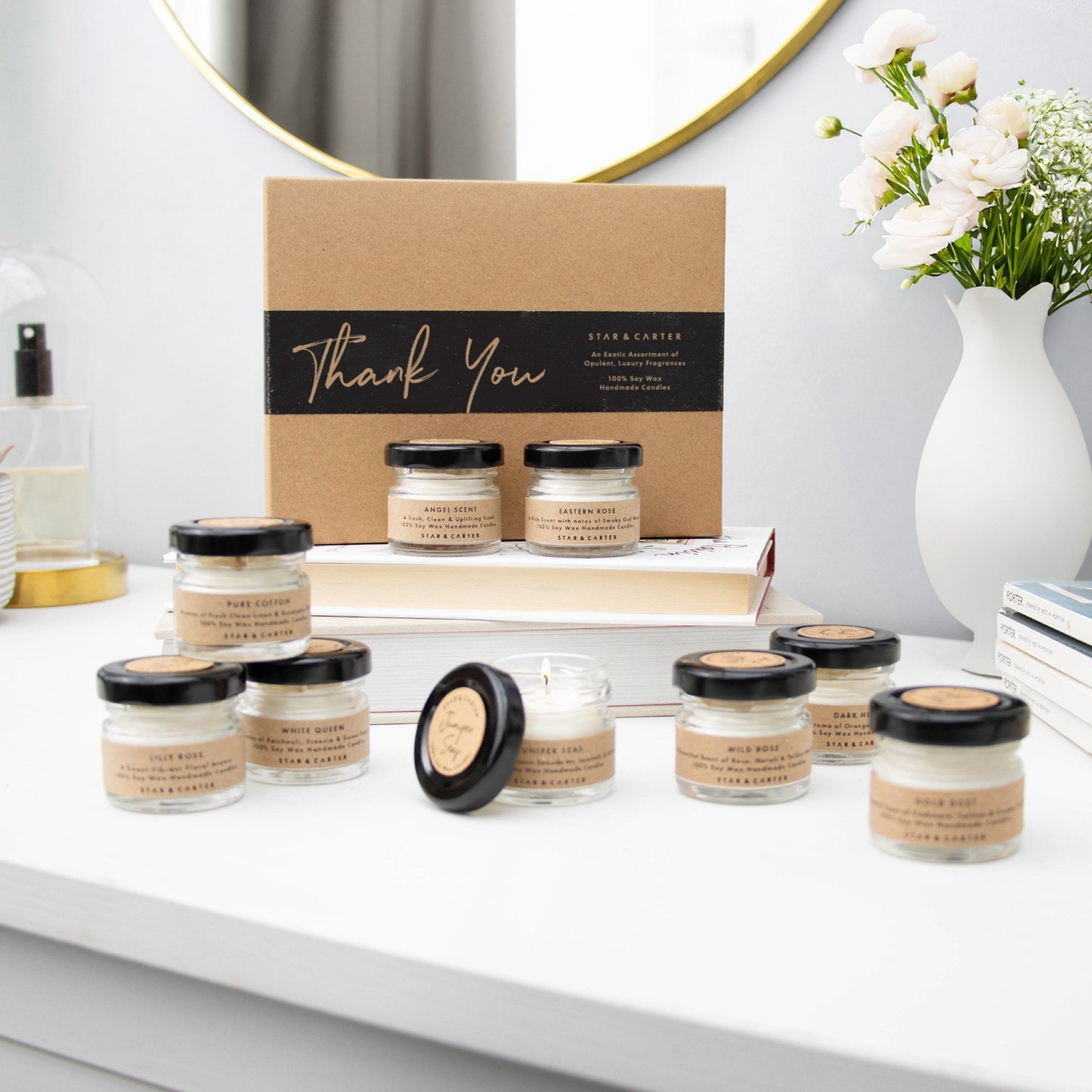 Gold Rush Candle Gift Set