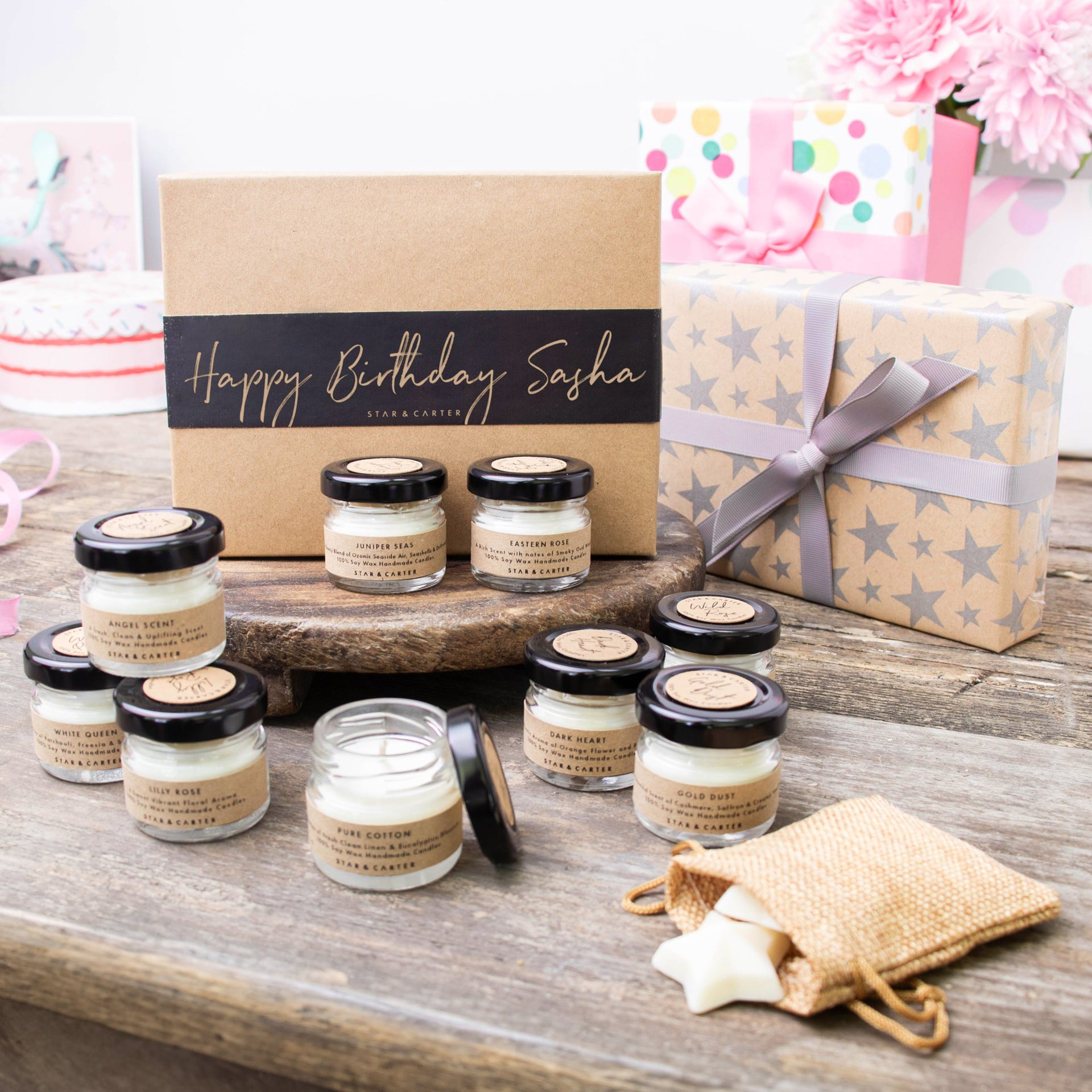 Soy Candle Angel Perfume Candle Gift Set Mini Soy Candle Birthday
