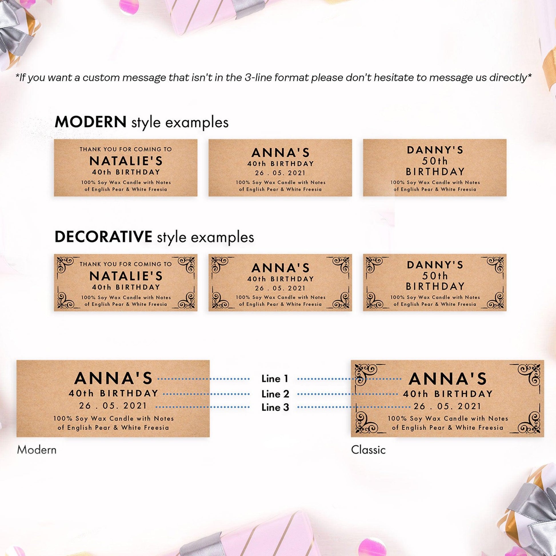 Label guide